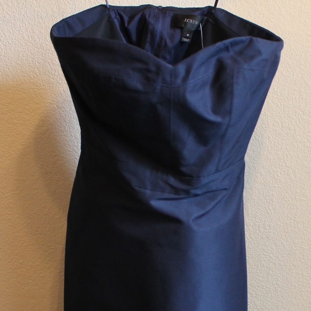 Deep Blue J. Crew Dress